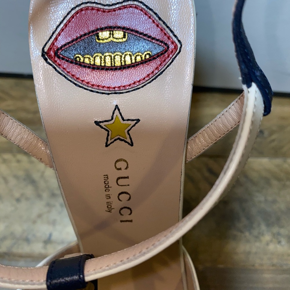 Gucci Angel Platform Spiked Sandals - Picture 6 of 8